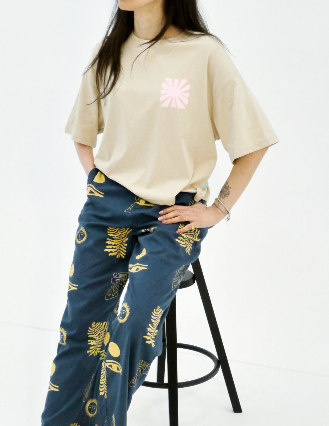 Seersucker Ali Pant - Case The Summer Print