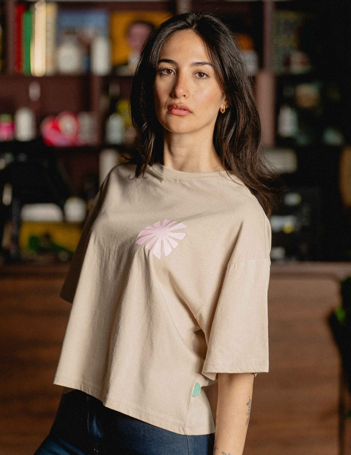 Oversized Tee - Sun Burst
