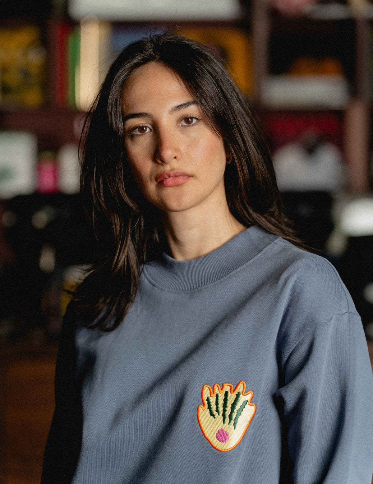 Womens Everyday Crew - Pearls