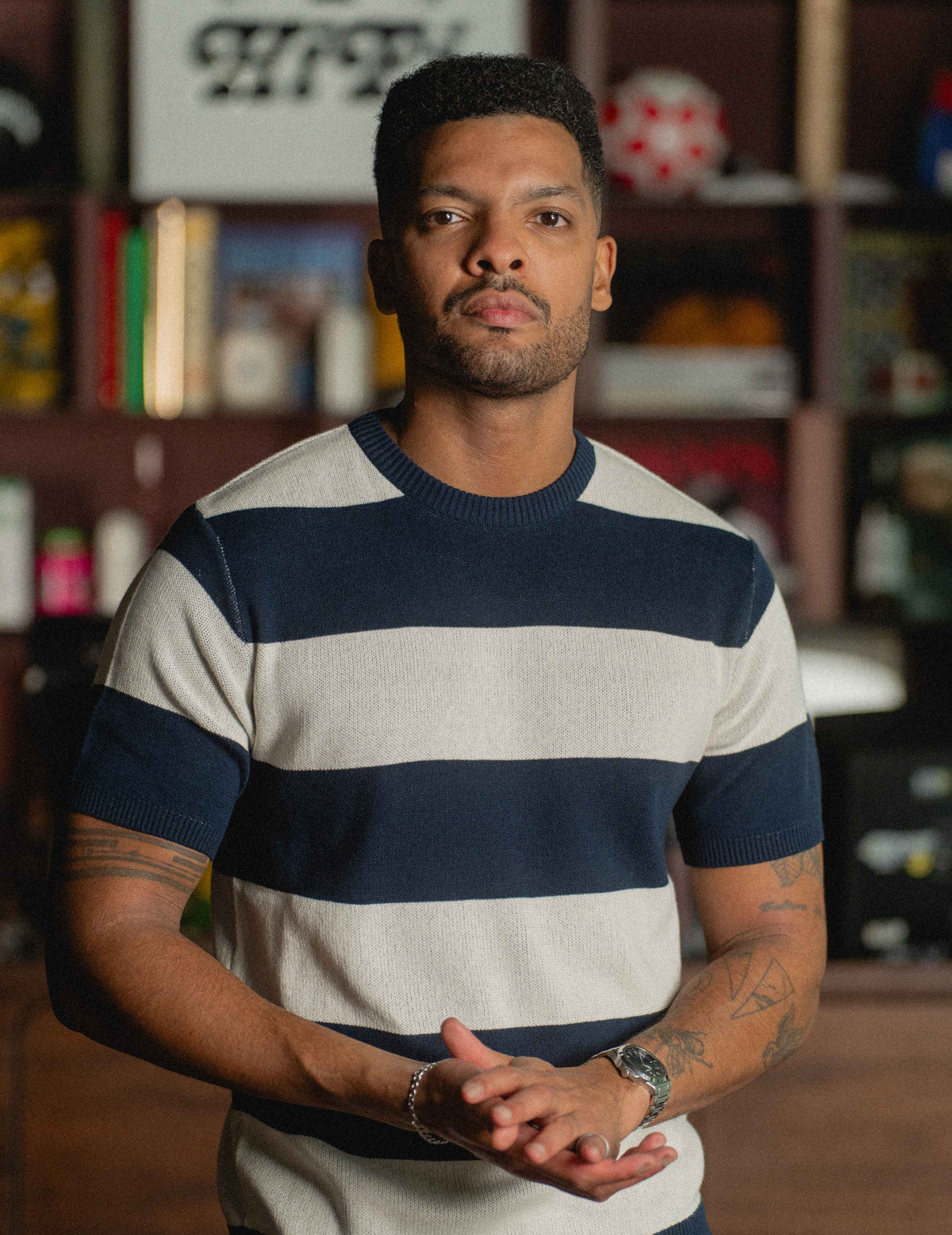 Fresh Knit Tee - Stripe