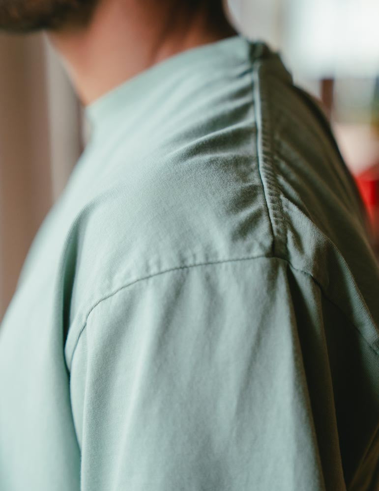Fresh Vintage Heavyweight Washed Tee - Green