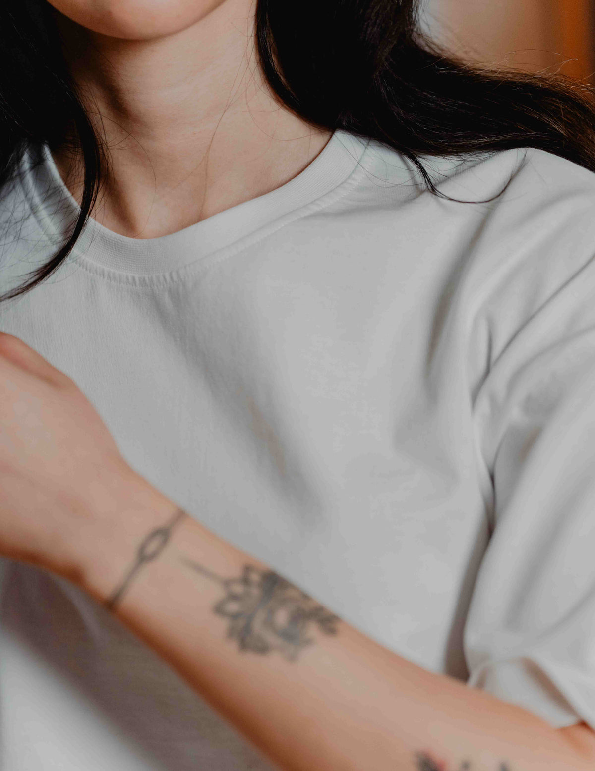 Oversized Tee - Vintage Heavyweight Washed White