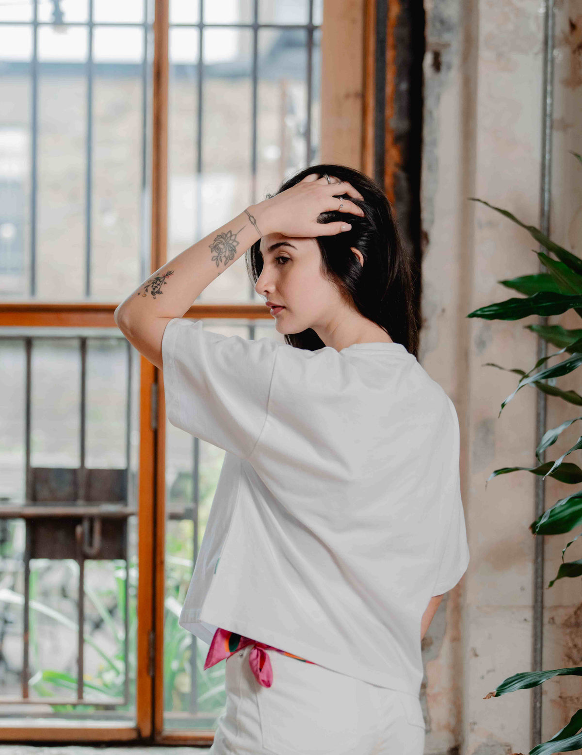 Oversized Tee - Vintage Heavyweight Washed White