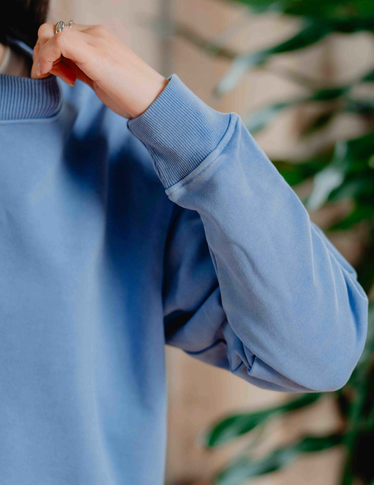 Womens Castle Crew - Washed Blue