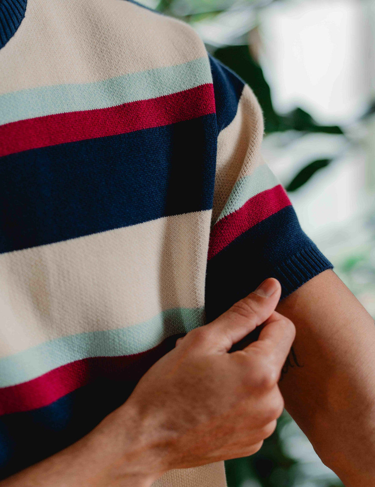 Fresh Knit Tee - Stripe 2026