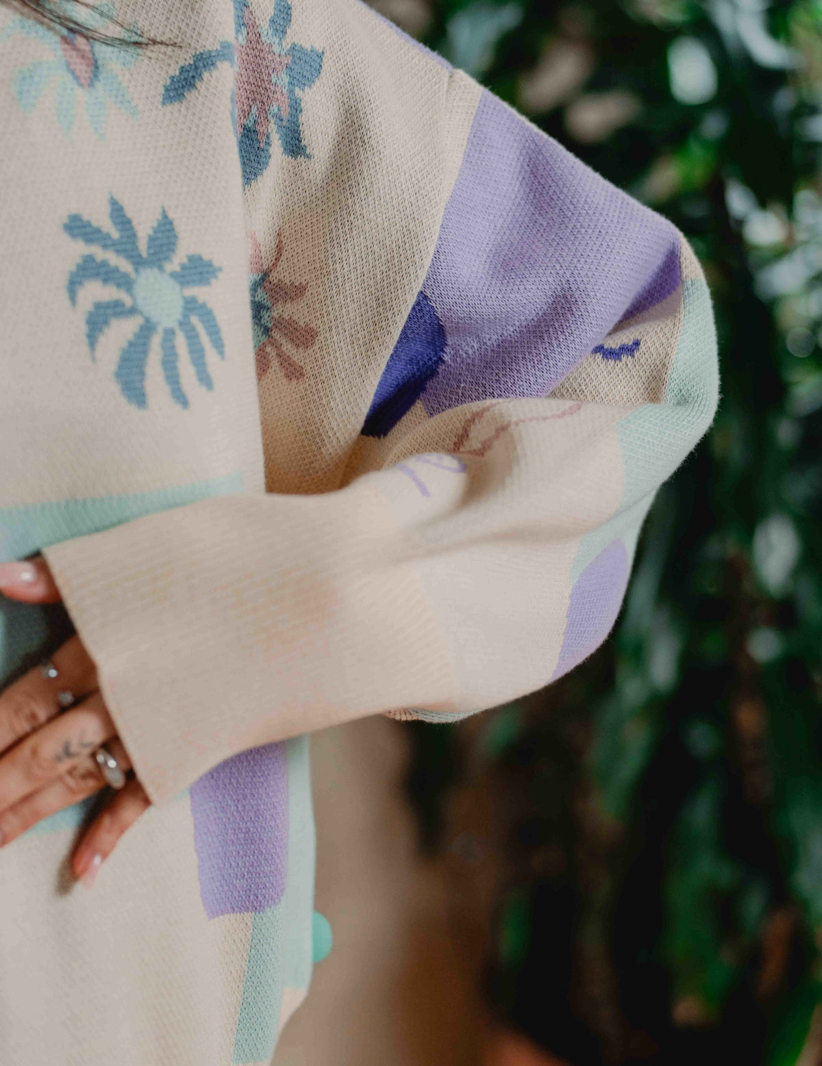 Fresh Summer Knit - Multi Print