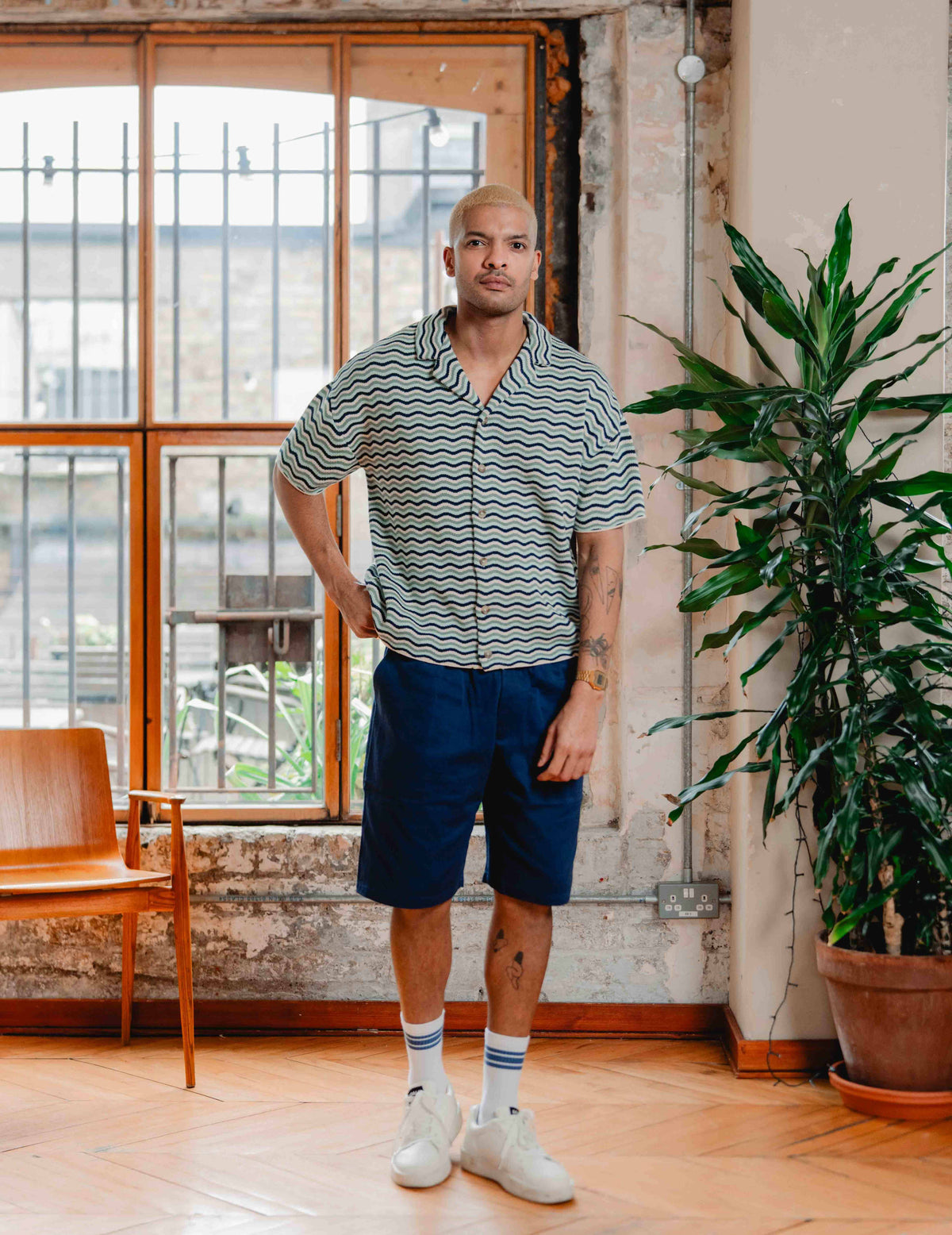Fresh Knit Shirt - Stripe