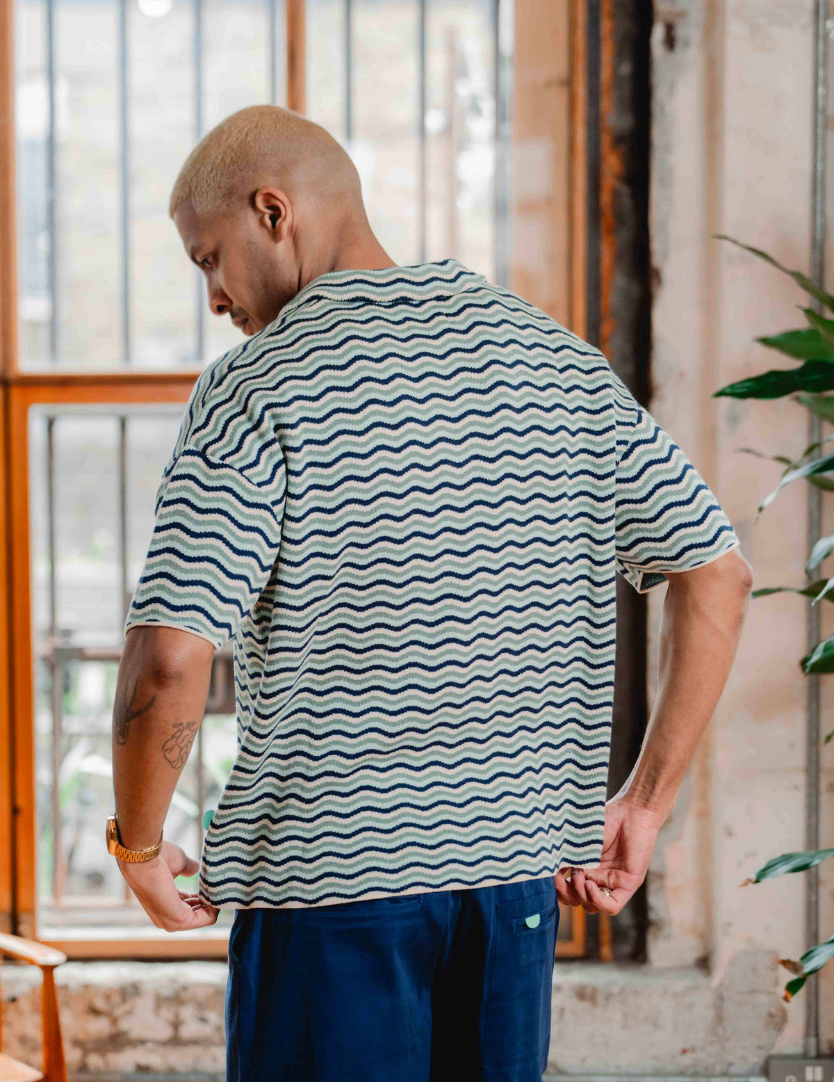 Fresh Knit Shirt - Stripe