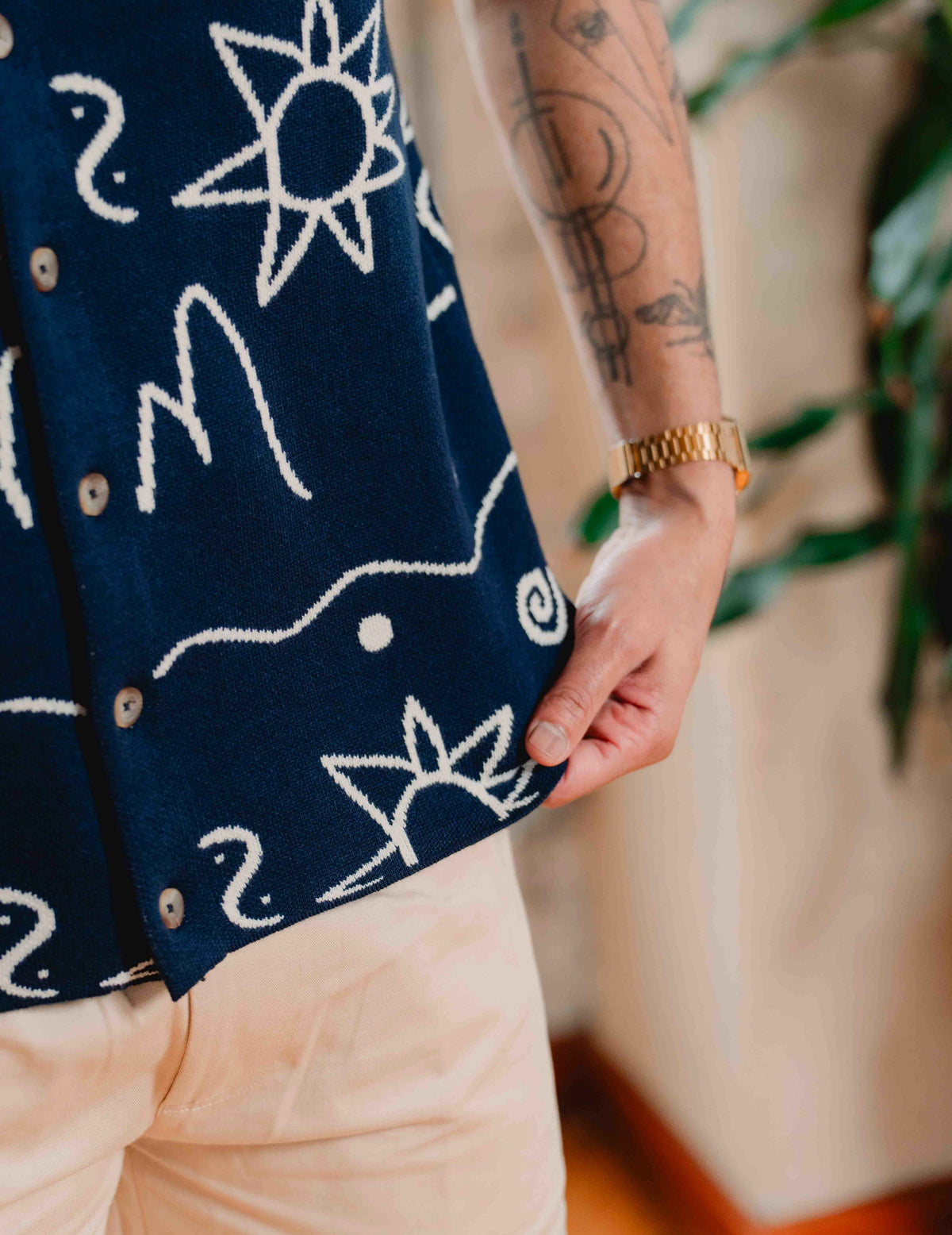 Fresh Knit Shirt - Sun Design