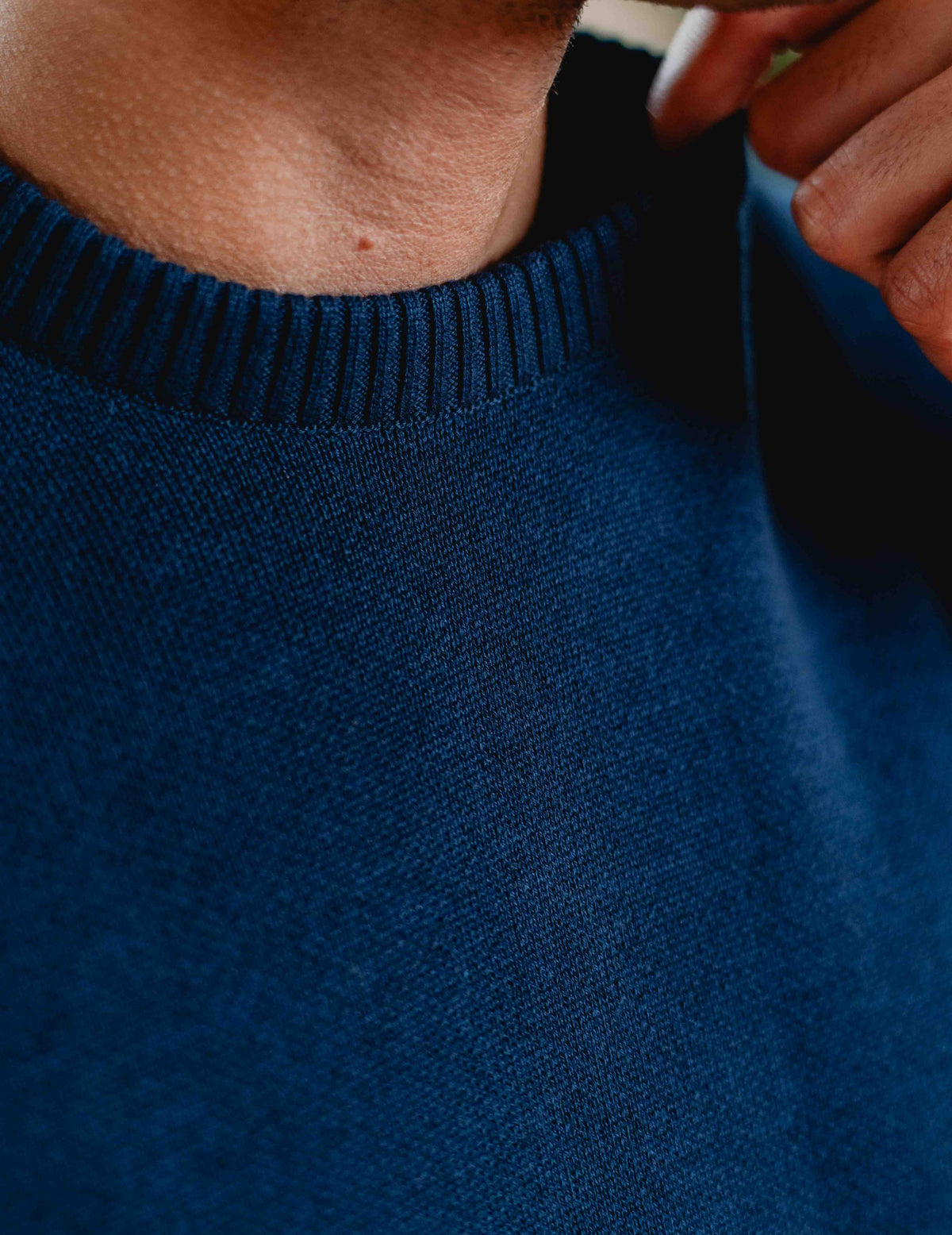 Fresh Knit Tee - Navy