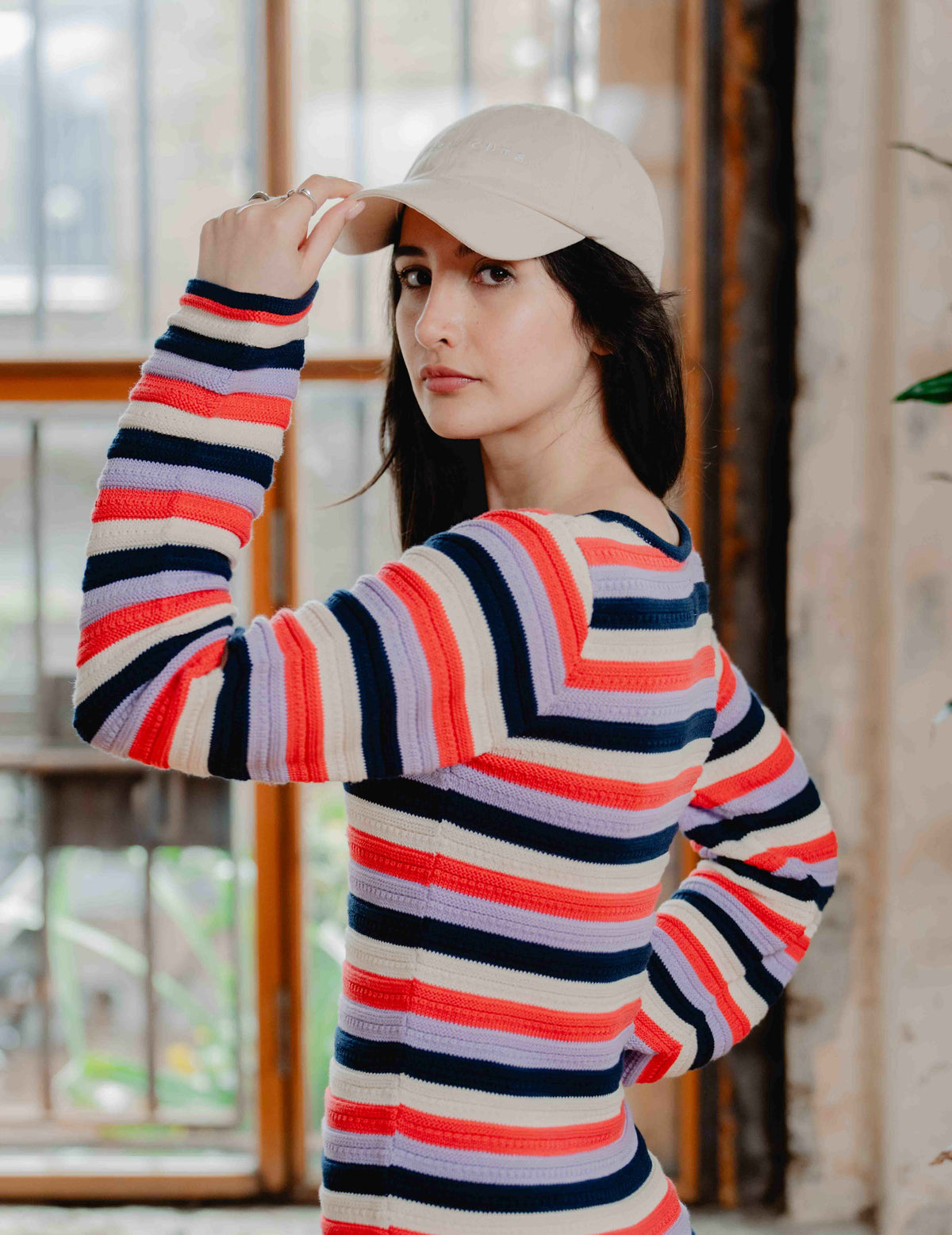 Fresh Knit Dress - Stripe