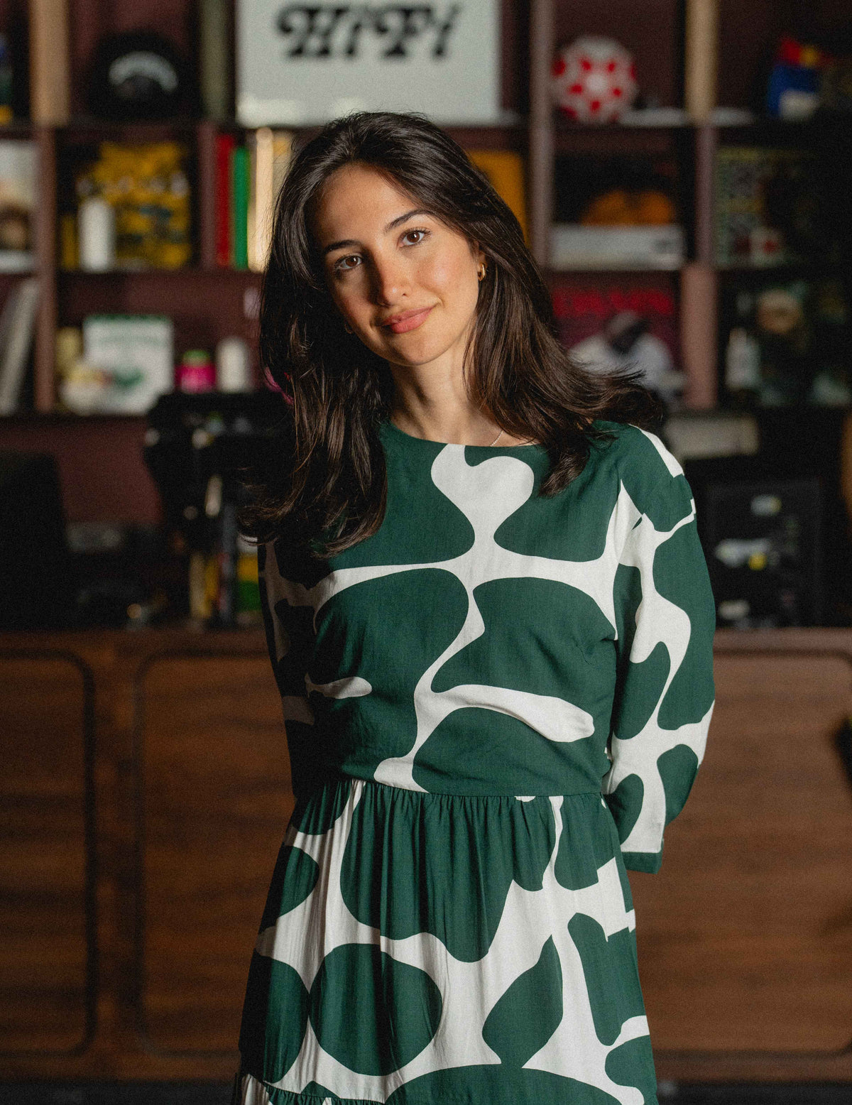 Ecovero Rae Dress - Shakti Print